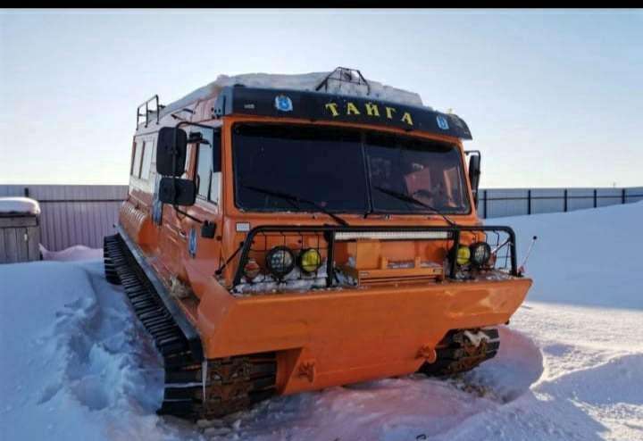 Гусеничный снегоболотоход ттм-3902 Тайга