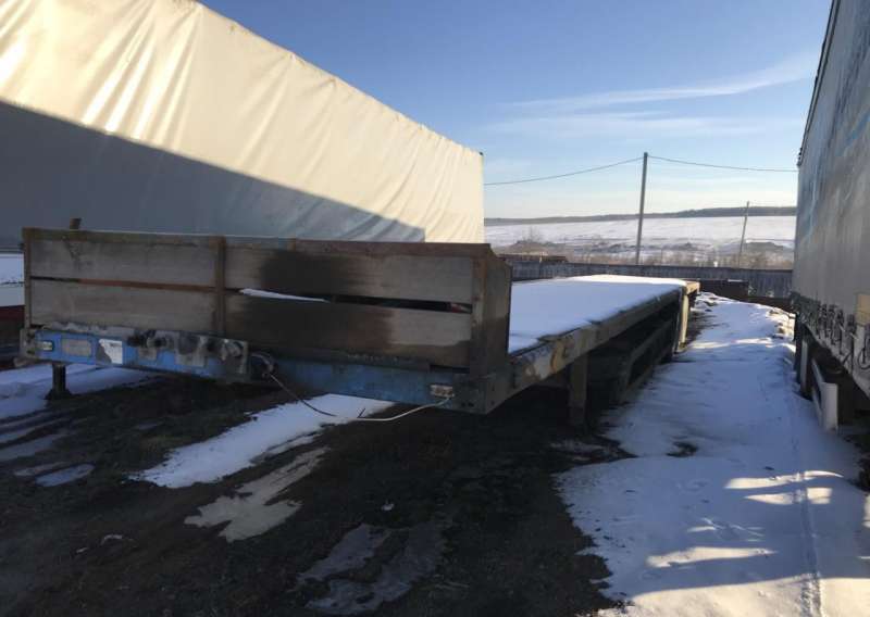 Прицеп площадка 16 метров