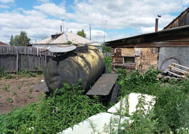 Прицеп газовоз БЦМ 170, 1988