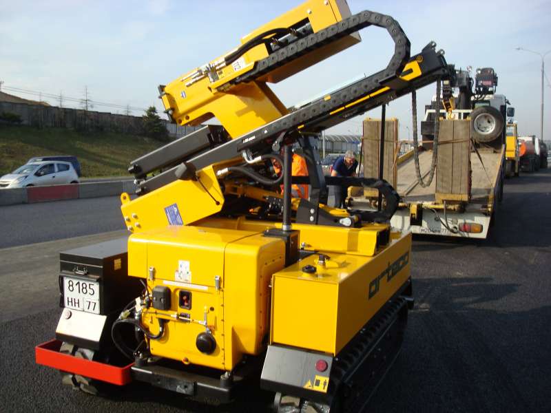 Аренда самоходных сваебойных машин Ортеко