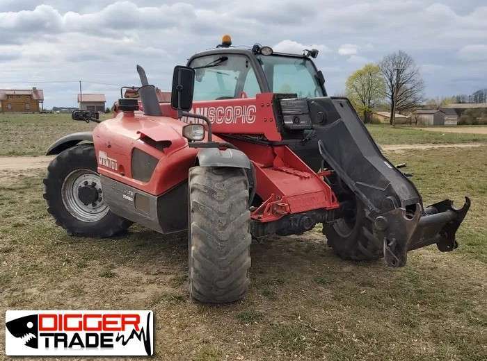 Телескопический погрузчик manitou mlt 634 - 120, 2011г