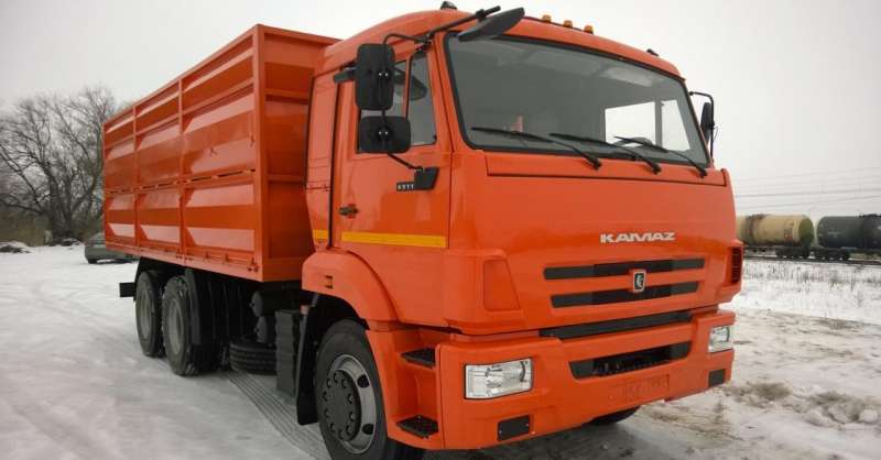 Зерновоз бортовой камаз 65115-42
