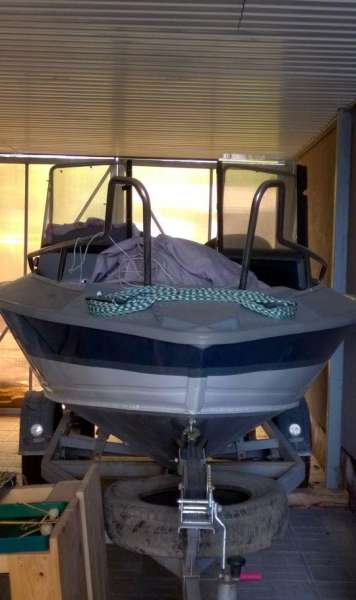 Катер Silver Fox 485 + мотор suzuki 50 л.с.+прицеп