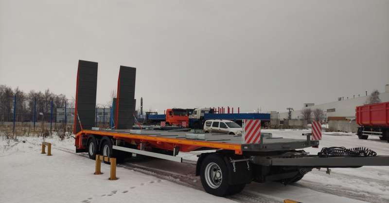 Прицеп трал (тяжеловоз) МегаТрон 4589PF, 2022