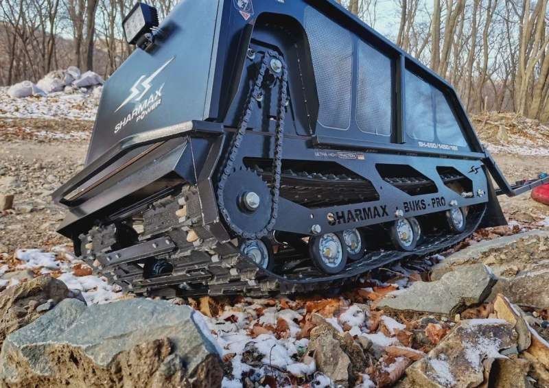 Мотобуксировщик sharmax snowbear S650 1450 HP18 ST