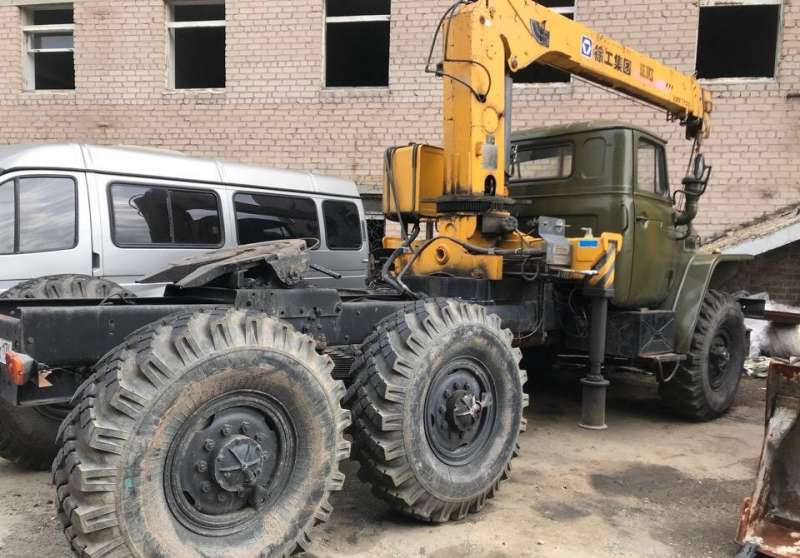 Урал новый с манипулятором 6300кг