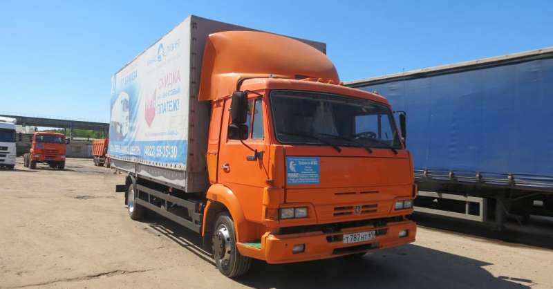 Камаз 4308 борт, тент