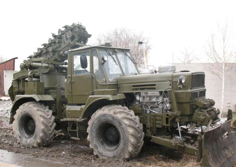 Землеройная машина пзм-2(Т-150)