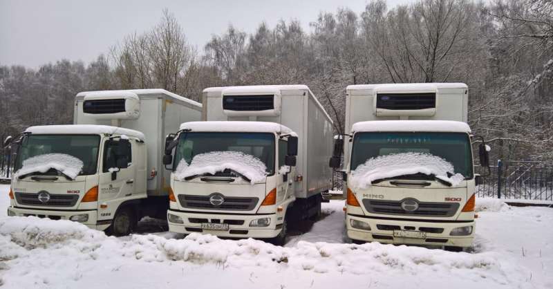 Hino 500 реф- 2013 г. 3-шт