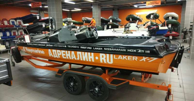 Катер Laker X7 с допами