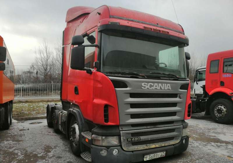 Седельный тягач Scania R420 LA6X2HLB