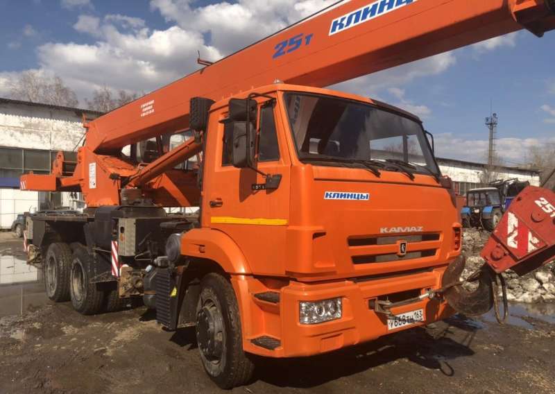 Автокран «Клинцы» 25т