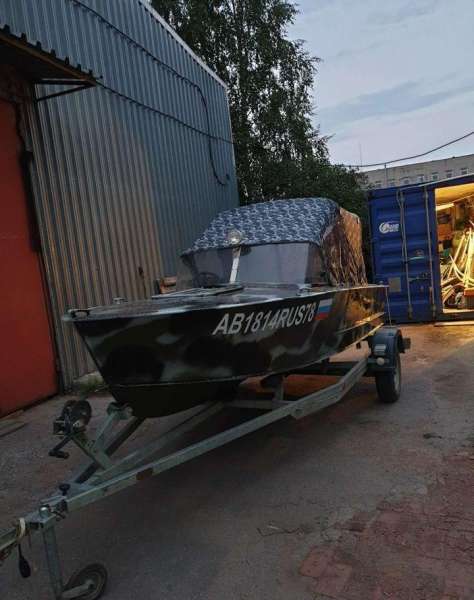 Катер прогресс 2 + прицеп + selva 35