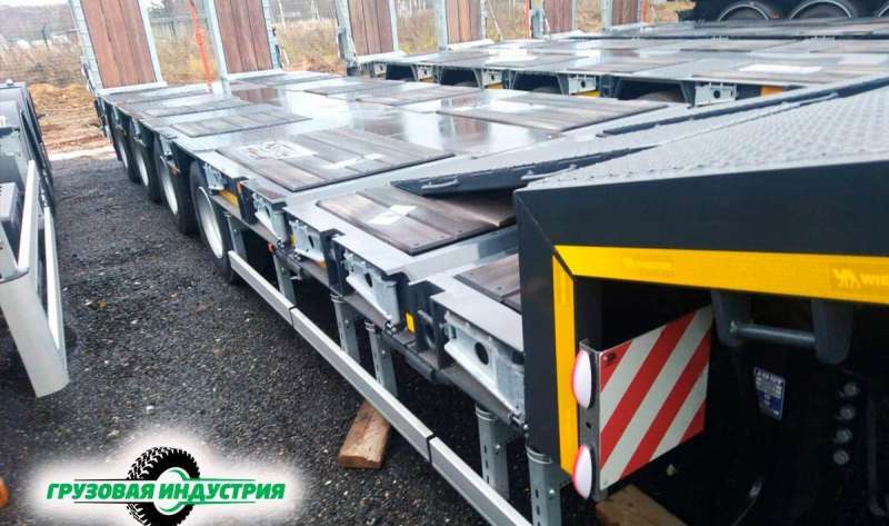 Полуприцеп трал (тяжеловоз) WIELTON NJ 4, 2022