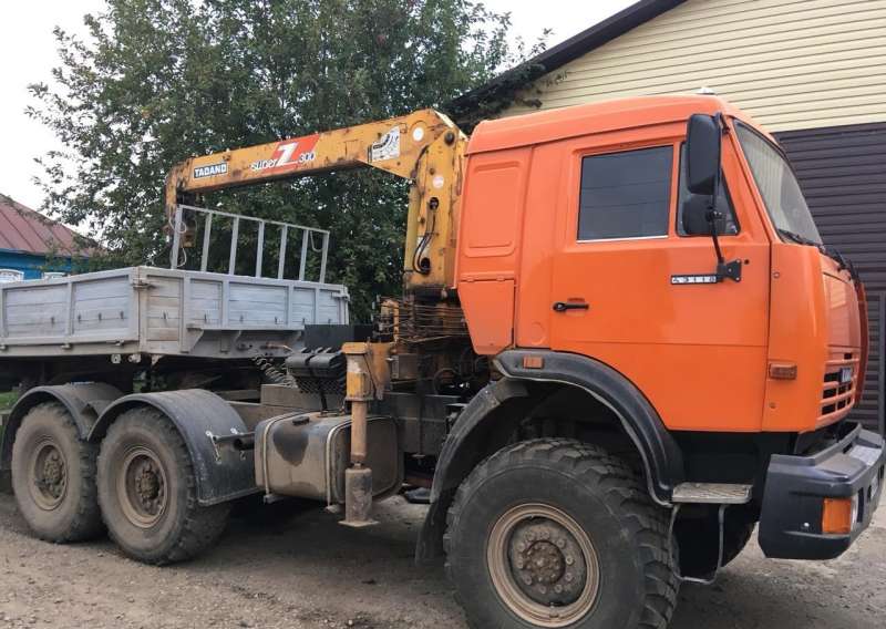Камаз кран борт