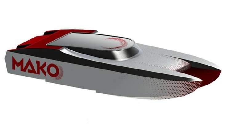 Алюминиевый Powerboat «mako» с реданом на заказ