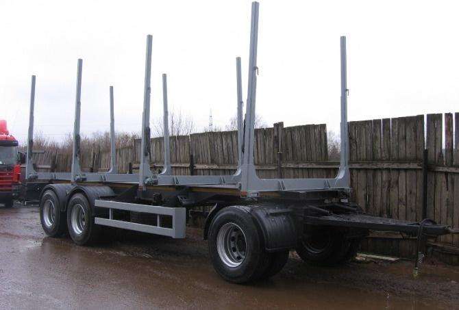 Сортиментовозный прицеп Дизель-С 600832