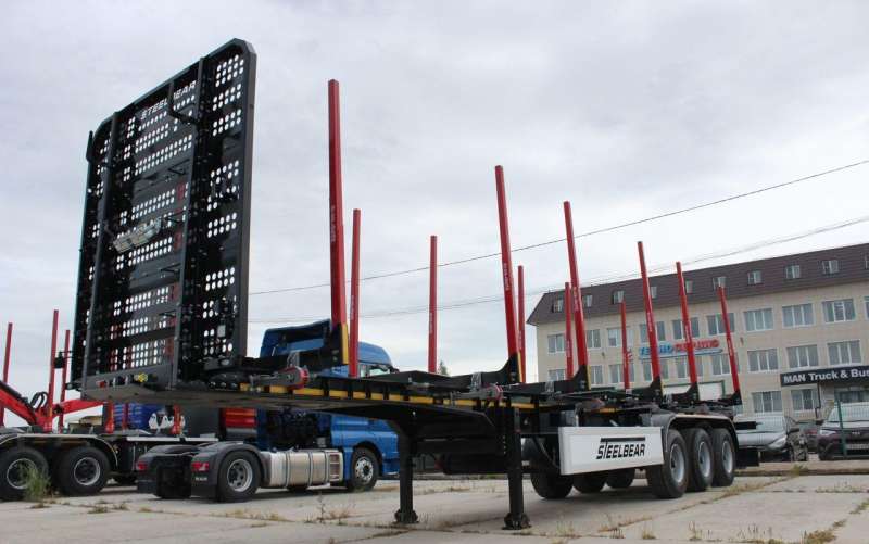 Полуприцеп лесовоз (сортиментовоз) Steelbear PT-24L, 20