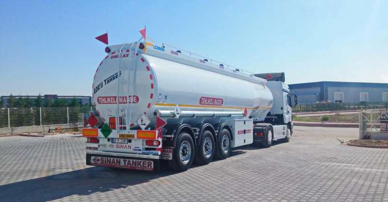 Полуприцеп Бензовоз 32-34 тыс. литров Алюминий