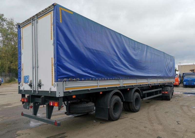 Полуприцеп тентованный МАЗ 938662, 2021