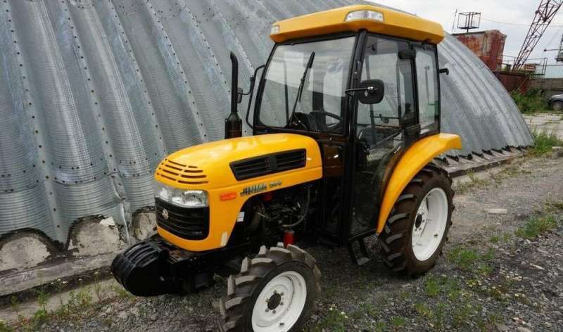 Минитрактор jinma-244kpl с кабиной KM385BT