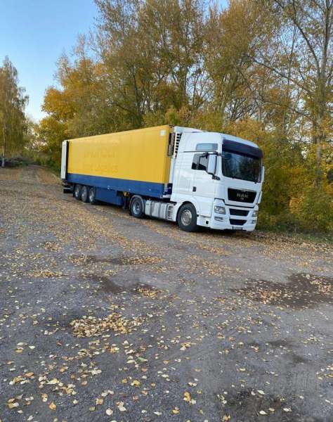 MAN TGA 18.440 с прицепом, 2008