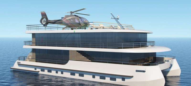 Суперхаусбот 25 метров