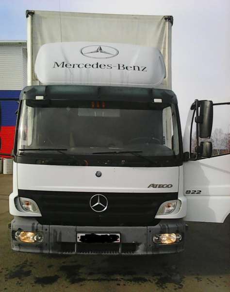 Мерседес Атего с прицепом 120 куб. (без платона)
