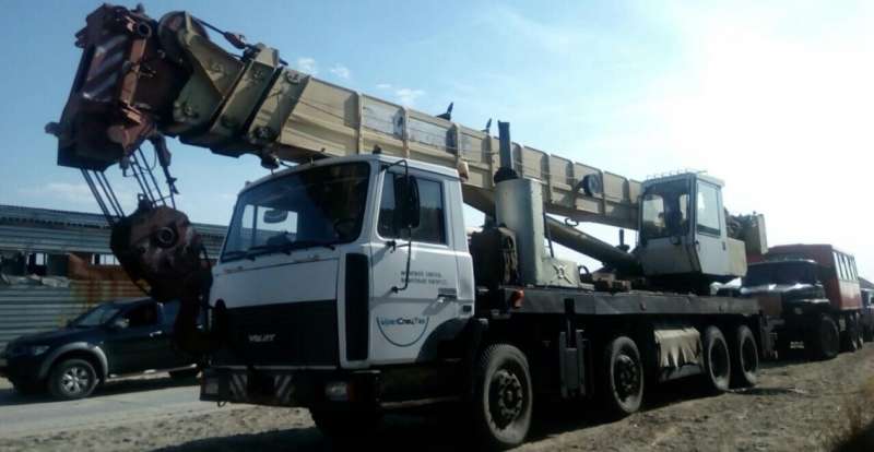 Продам автокран кс-6973А (мзкт) г/п 50т
