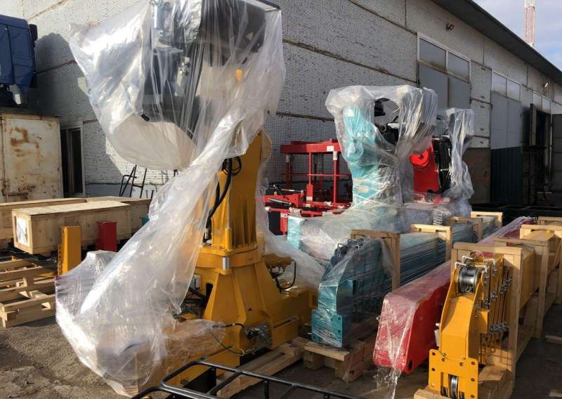 Кран манипулятор 7 тонн новый(Корея)