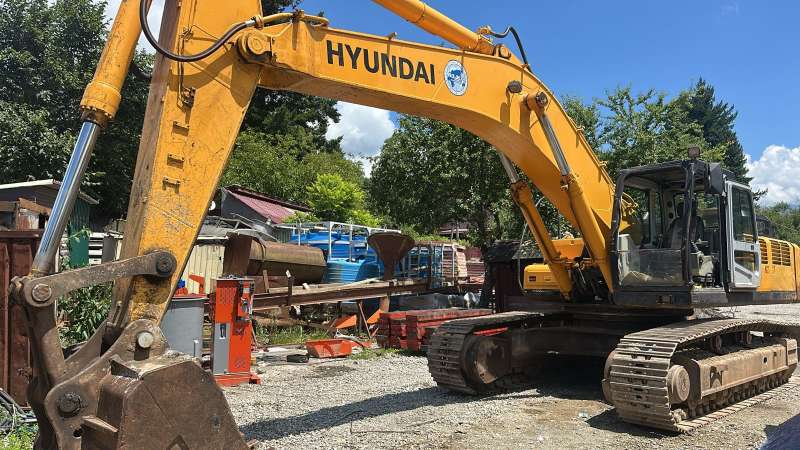 Гусеничный экскаватор Hyundai R450LC