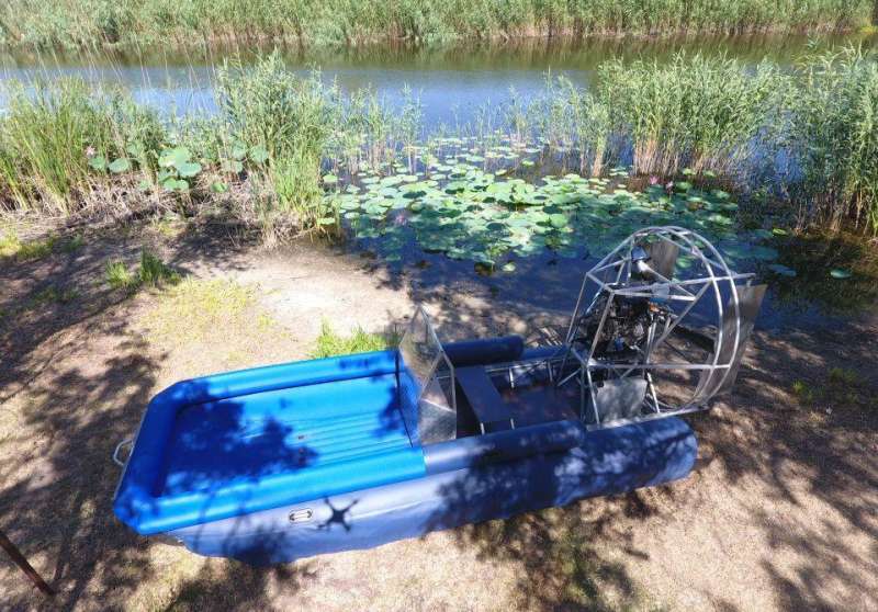 Аэролодка 110 сил honda