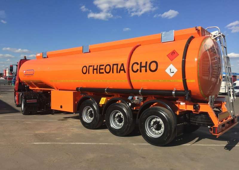 Полуприцеп-цистерна SF3330 (30м3, 4 отс.,BPW)