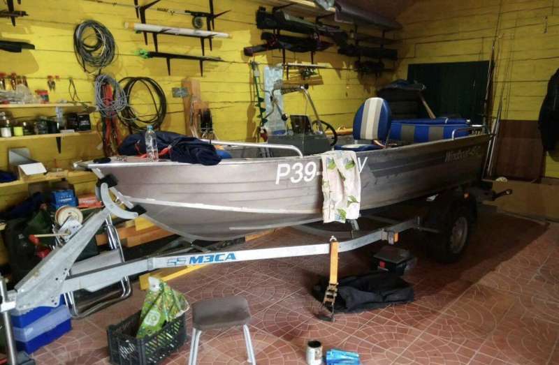 Моторная лодка Windboat 45 C Yamaha 30 2016