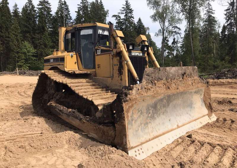 Аренда бульдозера CAT D6 R Lgp (Болотоход)