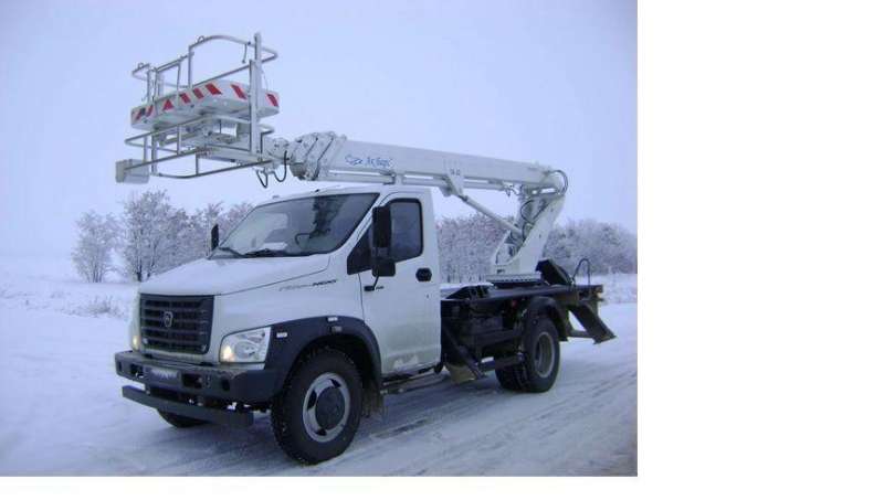 Автогидроподъёмник та-22 на шасси Газон C41R13