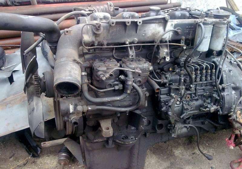 Двигатель двс MAN DAF Euro 2 механический тнвд