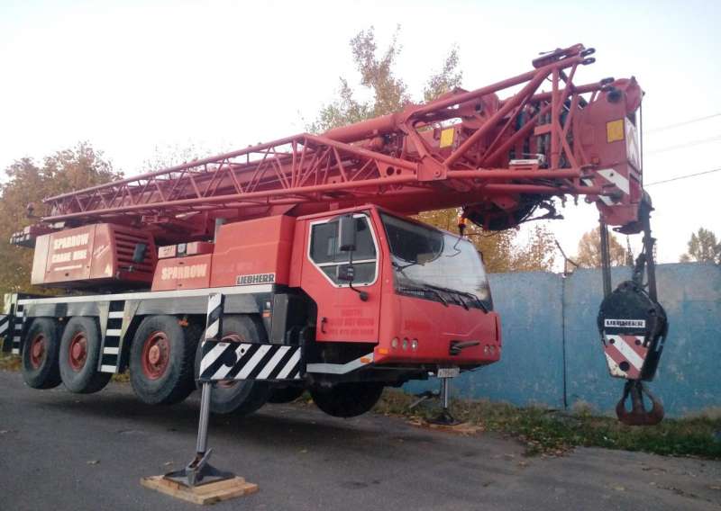 Автокран Liebherr LTM 1090