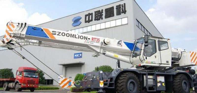 Самоходный кран 35 тонн Zoomlion RT35