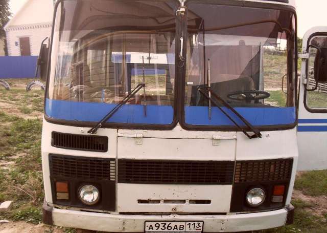 Паз 3205 - переоборудован под катафалк