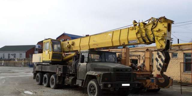 Автокран мкат-40, 40т, стрела 35м, краз 1988 г. вы