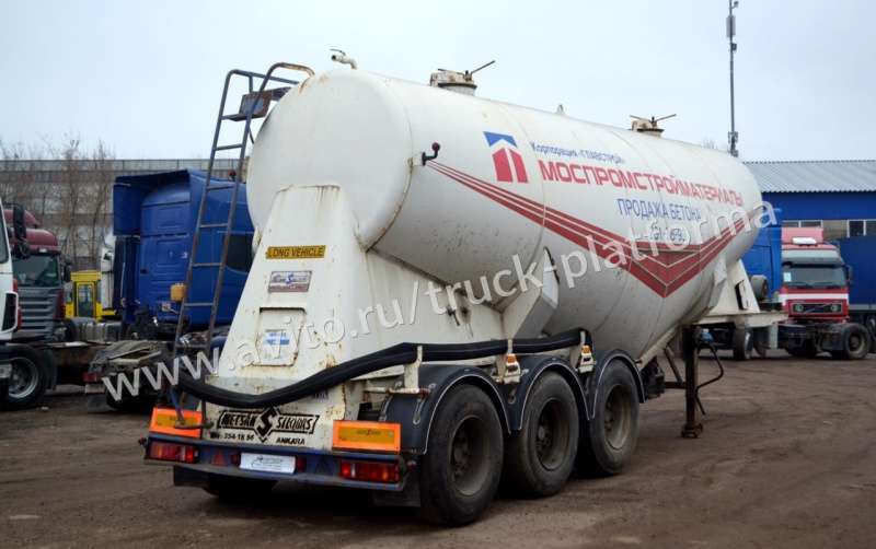 Полуприцеп цементовоз V-образный metsan MS3V