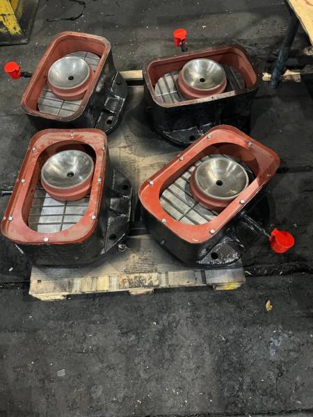 Опоры тележек ТЭМ-2 после КР