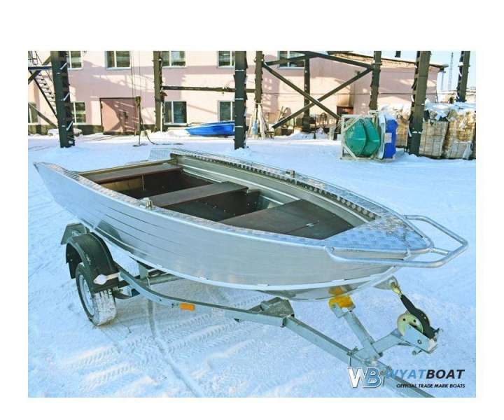 Алюминиевая лодка Wyatboat-390P