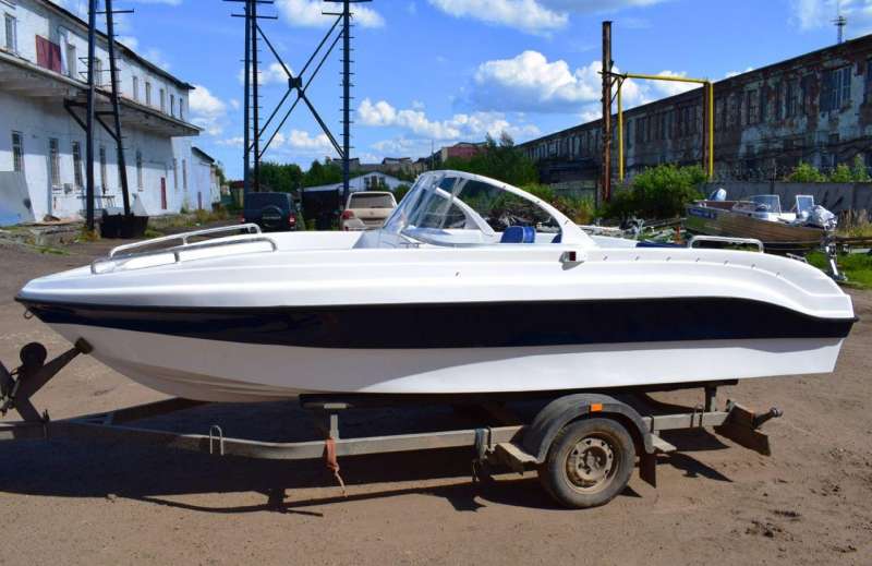 Новый катер открытого типа Неман 500 Open