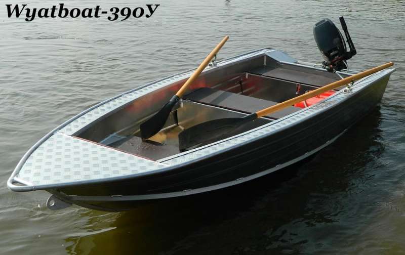 Wyatboat 390У алюминиевая моторная лодка в наличии