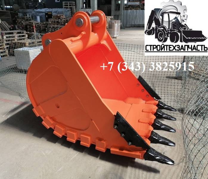 Ковш скальный 1 куб экскаватора Sinomach 3210, Case 220