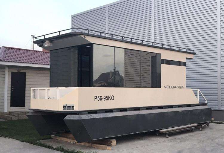 Самоходная плавдача "volga 724"