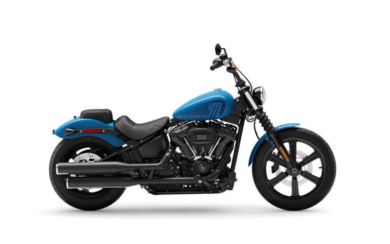 Harley-Davidson Street Bob 114 2022 Fastback Blue