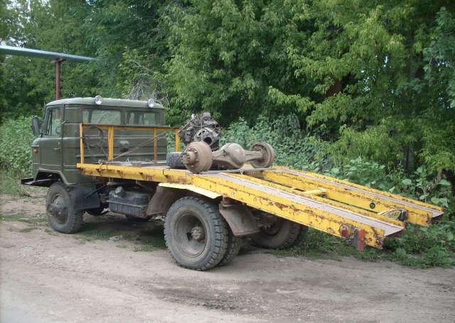 Эвакуатор на базе газ-66, 4х4